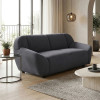 Καναπές διθέσιος Echono pakoworld ύφασμα ανθρακί 144x88x77εκ ** Καναπές διθέσιος Echono pakoworld ύφασμα ανθρακί 144x88x77εκ **