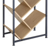 Βιβλιοθήκη Orunta pakoworld oak- μαύρο μέταλλο 40x26.5x150εκ ** Βιβλιοθήκη Orunta pakoworld oak- μαύρο μέταλλο 40x26.5x150εκ **