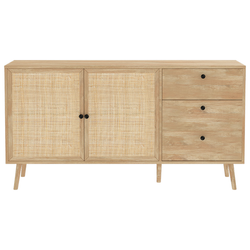 Μπουφές Oslo pakoworld sonoma 150x39x79εκ ** Μπουφές Oslo pakoworld sonoma 150x39x79εκ **