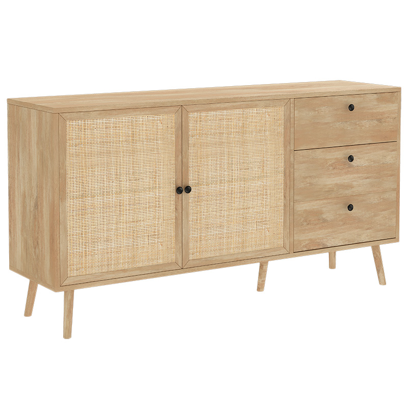 Μπουφές Oslo pakoworld sonoma 150x39x79εκ ** Μπουφές Oslo pakoworld sonoma 150x39x79εκ **