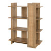 Βιβλιοθήκη Oslo pakoworld sonoma 75x32x95εκ **