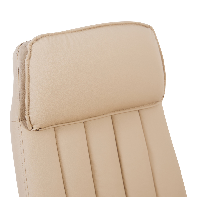 Καρέκλα γραφείου διευθυντή Morales pakoworld pu cappuccino 60x70x118-124εκ **