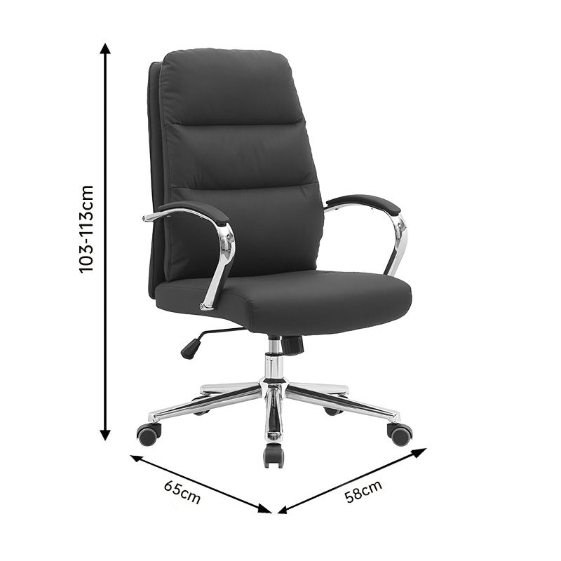 Καρέκλα γραφείου διευθυντή Normie pakoworld pu καφέ 58x65x103-111εκ ** Καρέκλα γραφείου διευθυντή Normie pakoworld pu καφέ 58x65x103-111εκ **