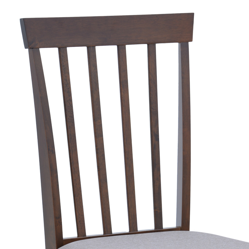Καρέκλα Houston pakoworld rubberwood σε καρυδί απόχρωση 40x49x94εκ - 2τμχ. Καρέκλα Houston pakoworld rubberwood σε καρυδί απόχρωση 40x49x94εκ - 2τμχ.