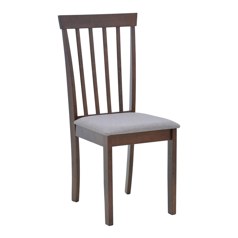 Καρέκλα Houston pakoworld rubberwood σε καρυδί απόχρωση 40x49x94εκ - 2τμχ. Καρέκλα Houston pakoworld rubberwood σε καρυδί απόχρωση 40x49x94εκ - 2τμχ.