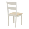 Καρέκλα Dallan pakoworld rubberwood λευκό 40x47.5x89εκ - 2τμχ. Καρέκλα Dallan pakoworld rubberwood λευκό 40x47.5x89εκ - 2τμχ.