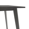 Τραπέζι Benson pakoworld MDF σε rustic grey απόχρωση 150x90x75εκ **