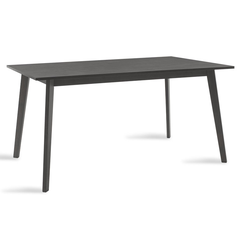 Τραπέζι Benson pakoworld MDF σε rustic grey απόχρωση 150x90x75εκ **