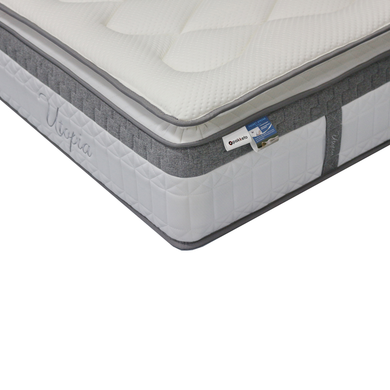Στρώμα Utopia pakoworld pocket spring με ανώστρωμα 30-32cm 90x190εκ ** Στρώμα Utopia pakoworld pocket spring με ανώστρωμα 30-32cm 90x190εκ **