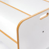 Ραφιέρα Dovere pakoworld λευκό mdf 56x34x55εκ ** Ραφιέρα Dovere pakoworld λευκό mdf 56x34x55εκ **