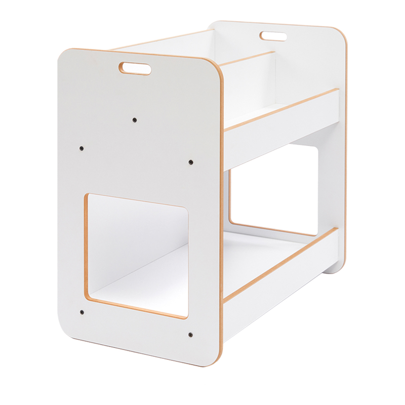Ραφιέρα Dovere pakoworld λευκό mdf 56x34x55εκ ** Ραφιέρα Dovere pakoworld λευκό mdf 56x34x55εκ **
