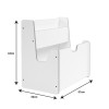 Ραφιέρα Crane pakoworld λευκό mdf 57x34x55εκ ** Ραφιέρα Crane pakoworld λευκό mdf 57x34x55εκ **