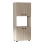 Στήλη Guzel pakoworld σε sonoma απόχρωση 60x31.4x140εκ **