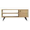 Έπιπλο τηλεόρασης Wison pakoworld σε oak απόχρωση 120x29x50εκ ** Έπιπλο τηλεόρασης Wison pakoworld σε oak απόχρωση 120x29x50εκ **