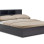 Κρεβάτι OLYMPUS pakoworld χρώμα wenge 160x200εκ **