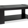 Τραπέζι σαλονιού OLYMPUS pakoworld χρώμα wenge 110x51x42,5εκ **