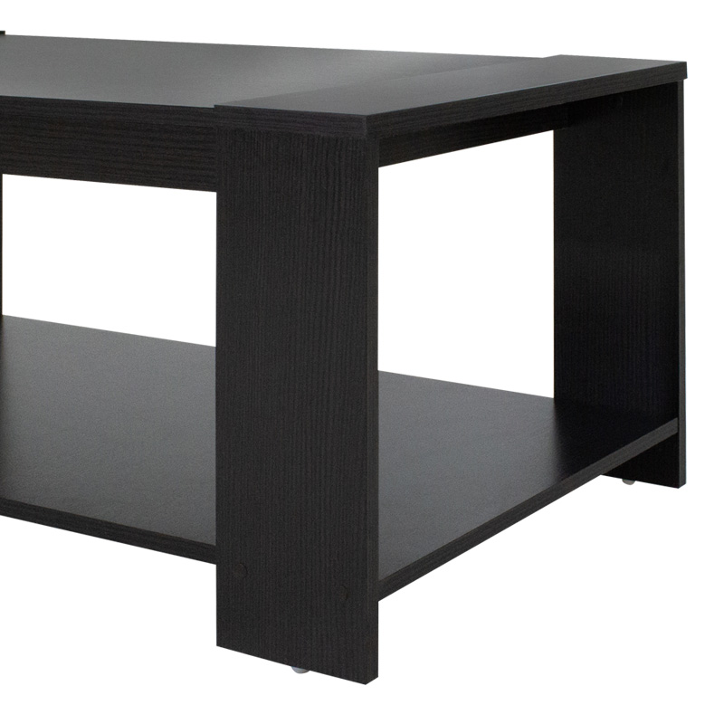 Τραπέζι σαλονιού OLYMPUS pakoworld χρώμα wenge 110x51x42,5εκ **