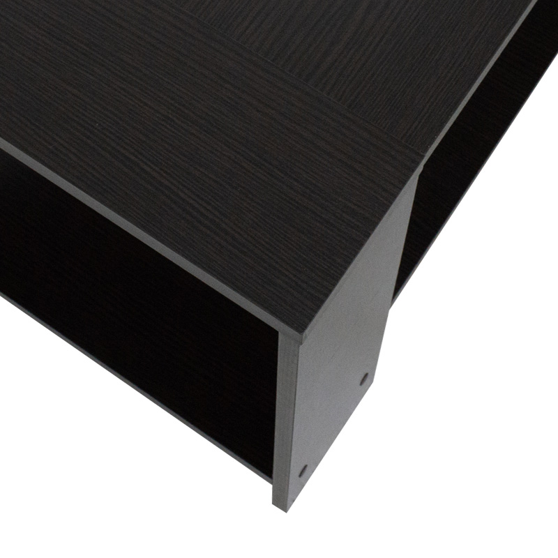 Τραπέζι σαλονιού OLYMPUS pakoworld χρώμα wenge 110x51x42,5εκ **