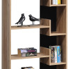 Βιβλιοθήκη Naya pakoworld sonoma-ανθρακί 72x30x182.5εκ ** Βιβλιοθήκη Naya pakoworld sonoma-ανθρακί 72x30x182.5εκ **