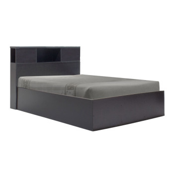 Κρεβάτι OLYMPUS pakoworld σε χρώμα wenge 120x200εκ **