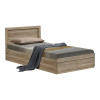 Κρεβάτι Olympus pakoworld με συρτάρι σε sonoma απόχρωση 120x200εκ ** Κρεβάτι Olympus pakoworld με συρτάρι σε sonoma απόχρωση 120x200εκ **