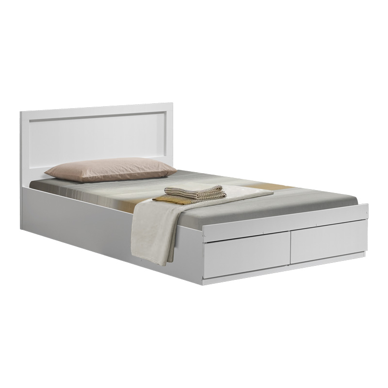 Κρεβάτι Olympus pakoworld με συρτάρι σε λευκή απόχρωση 120x200εκ ** Κρεβάτι Olympus pakoworld με συρτάρι σε λευκή απόχρωση 120x200εκ **