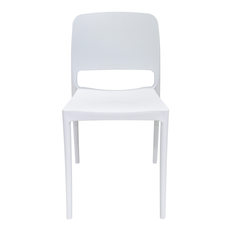 Καρέκλα Fenxy pakoworld pp σε λευκή απόχρωση 38x42x77εκ ** Καρέκλα Fenxy pakoworld pp σε λευκή απόχρωση 38x42x77εκ **