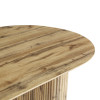 Τραπέζι Nembou pakoworld mdf σε oak απόχρωση 210x100x76εκ **