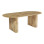 Τραπέζι Nembou pakoworld mdf σε oak απόχρωση 210x100x76εκ **