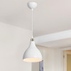 Φωτιστικό οροφής μονόφωτο Lofty pakoworld Ε27 λευκό Φ18x22εκ ** Φωτιστικό οροφής μονόφωτο Lofty pakoworld Ε27 λευκό Φ18x22εκ **