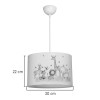 Παιδικό φωτιστικό οροφής Tots pakoworld led E27 πολύχρωμο PVC Φ30x20εκ ** Παιδικό φωτιστικό οροφής Tots pakoworld led E27 πολύχρωμο PVC Φ30x20εκ **