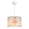 Παιδικό φωτιστικό οροφής Ballerina pakoworld led E27 πολύχρωμο PVC Φ30x20εκ ** Παιδικό φωτιστικό οροφής Ballerina pakoworld led E27 πολύχρωμο PVC Φ30x20εκ **