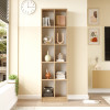 Βιβλιοθήκη Oteca 10θέσεων pakoworld oak 51.1x25.4x180εκ ** Βιβλιοθήκη Oteca 10θέσεων pakoworld oak 51.1x25.4x180εκ **