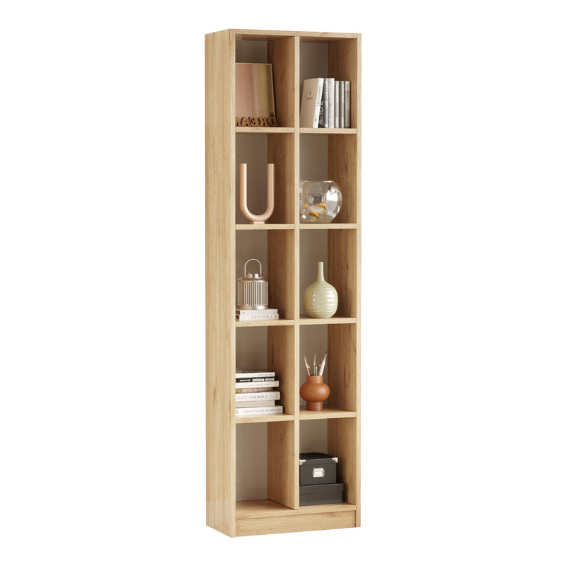 Βιβλιοθήκη Oteca 10θέσεων pakoworld oak 51.1x25.4x180εκ ** Βιβλιοθήκη Oteca 10θέσεων pakoworld oak 51.1x25.4x180εκ **