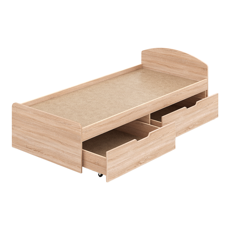 Κρεβάτι Regan pakoworld με συρτάρια σε oak απόχρωση 90x200εκ ** Κρεβάτι Regan pakoworld με συρτάρια σε oak απόχρωση 90x200εκ **