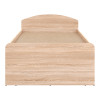 Κρεβάτι Regan pakoworld με συρτάρια σε oak απόχρωση 90x200εκ ** Κρεβάτι Regan pakoworld με συρτάρια σε oak απόχρωση 90x200εκ **
