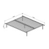 Κρεβάτι διπλό Lucabel pakoworld κρεμ 160x200εκ **