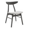 Tραπεζαρία Benson - Orlean pakoworld σετ 5τμχ rustic grey-ύφασμα γκρι 120x75x75εκ ** Tραπεζαρία Benson - Orlean pakoworld σετ 5τμχ rustic grey-ύφασμα γκρι 120x75x75εκ **
