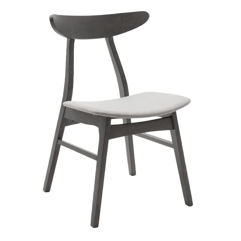 Tραπεζαρία Benson - Orlean pakoworld σετ 5τμχ rustic grey-ύφασμα γκρι 120x75x75εκ ** Tραπεζαρία Benson - Orlean pakoworld σετ 5τμχ rustic grey-ύφασμα γκρι 120x75x75εκ **