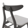 Tραπεζαρία Benson - Orlean pakoworld σετ 7τμχ rustic grey - ύφασμα γκρι 150x90x75εκ ** Tραπεζαρία Benson - Orlean pakoworld σετ 7τμχ rustic grey - ύφασμα γκρι 150x90x75εκ **