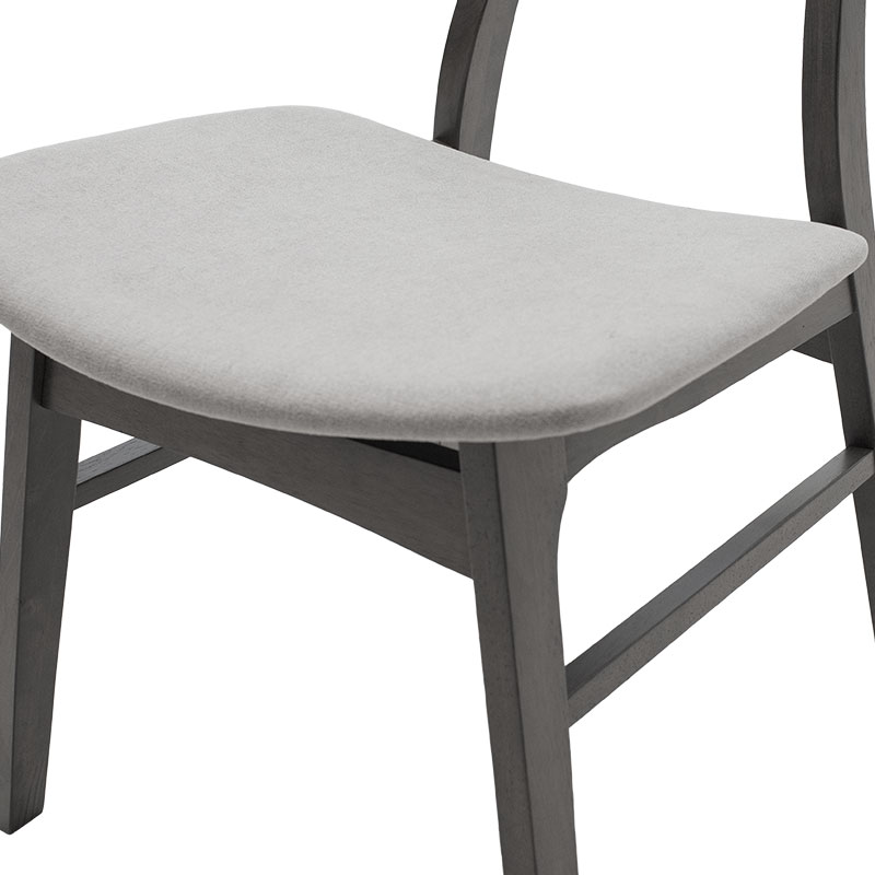 Tραπεζαρία Benson - Orlean pakoworld σετ 7τμχ rustic grey - ύφασμα γκρι 150x90x75εκ ** Tραπεζαρία Benson - Orlean pakoworld σετ 7τμχ rustic grey - ύφασμα γκρι 150x90x75εκ **