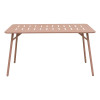 Τραπεζαρία Moraja Deraby pakoworld σετ 5τεμ terracotta μέταλλο 140x80x72εκ ** Τραπεζαρία Moraja Deraby pakoworld σετ 5τεμ terracotta μέταλλο 140x80x72εκ **