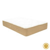 Κρεβάτι με στρώμα Athos Sleepy pakoworld sonoma ανθρακί 160x200εκ **