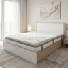 Κρεβάτι με στρώμα Athos Utopia pakoworld sonoma και λευκό 160x200εκ ** Κρεβάτι με στρώμα Athos Utopia pakoworld sonoma και λευκό 160x200εκ **