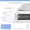 Στρώμα Fix Pad Chic Strom μονής όψης 18-19cm 90x200εκ ** Στρώμα Fix Pad Chic Strom μονής όψης 18-19cm 90x200εκ **