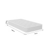 Στρώμα Cotton Baby Chic Strom διπλής όψης 14cm 70x140εκ **