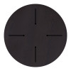 Επιφάνεια τραπεζιού Portico pakoworld HPL wenge Φ60εκ πάχους 12mm **