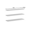 Ραφιέρα τοίχου Divar pakoworld sonoma 60x14.5x1.8εκ ** Ραφιέρα τοίχου Divar pakoworld sonoma 60x14.5x1.8εκ **