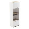 Ντουλάπα κουζίνας Rowan pakoworld σε λευκή-sonoma απόχρωση 60x42x182εκ ** Ντουλάπα κουζίνας Rowan pakoworld σε λευκή-sonoma απόχρωση 60x42x182εκ **