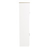 Ντουλάπα κουζίνας Rowan pakoworld σε λευκή-sonoma απόχρωση 60x42x182εκ ** Ντουλάπα κουζίνας Rowan pakoworld σε λευκή-sonoma απόχρωση 60x42x182εκ **